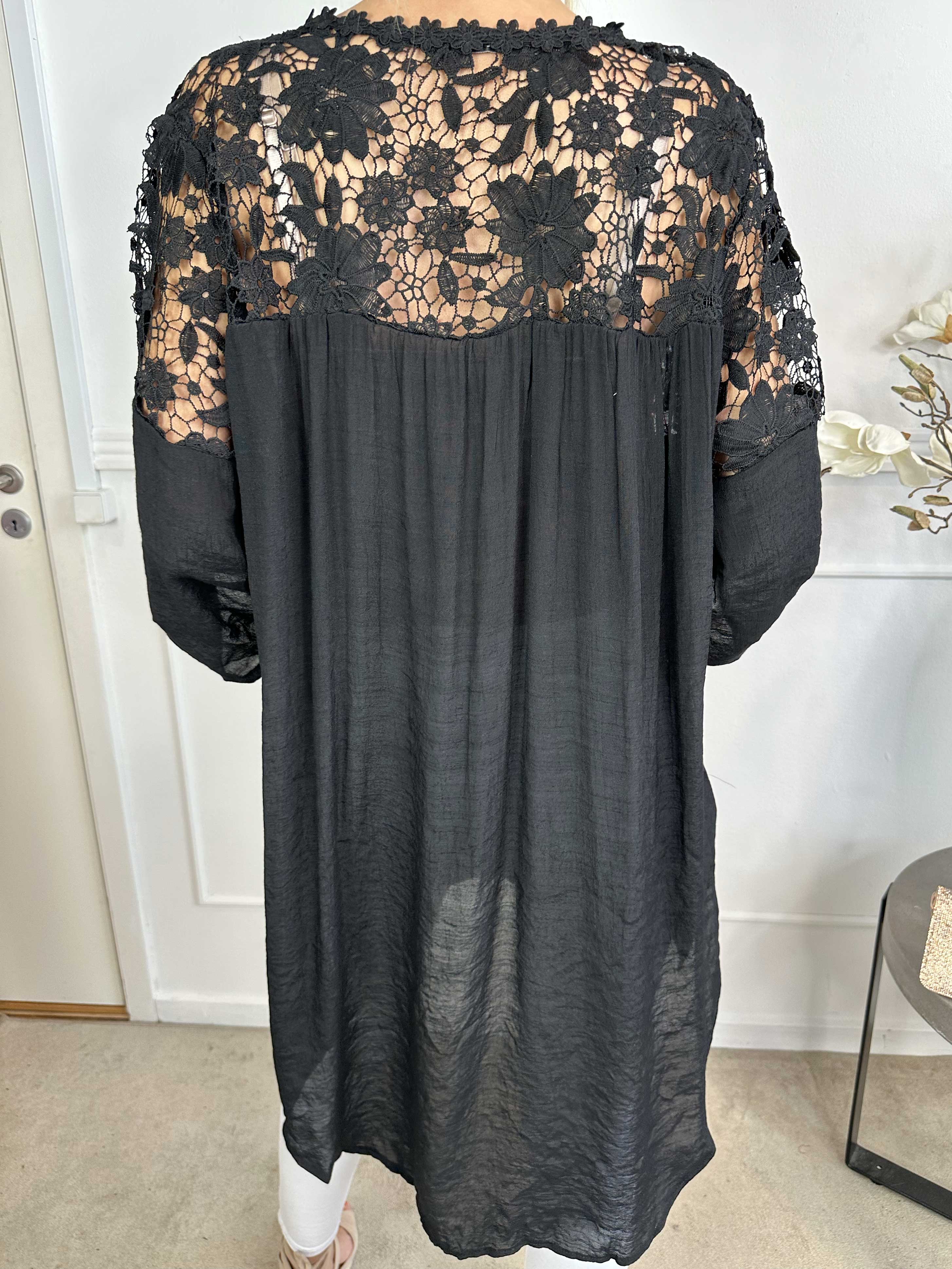 Juliette - Tunika i bomuldsblanding med broderinger